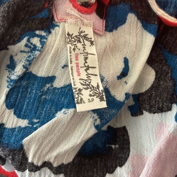 FREE PEOPLE Sweet Lucy Slip Dress Cherry Kiss Combo - Picture 6 of 6